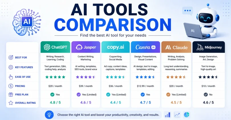 ai tools comparison